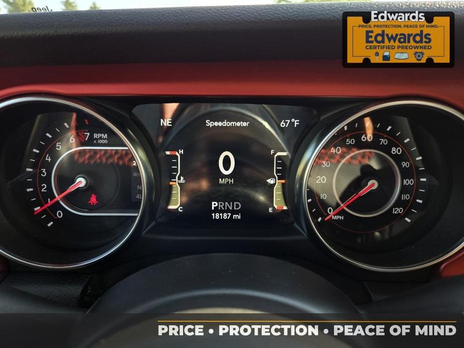 used 2021 Jeep Wrangler car, priced at $33,490