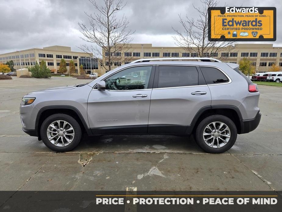 used 2021 Jeep Cherokee car, priced at $25,963