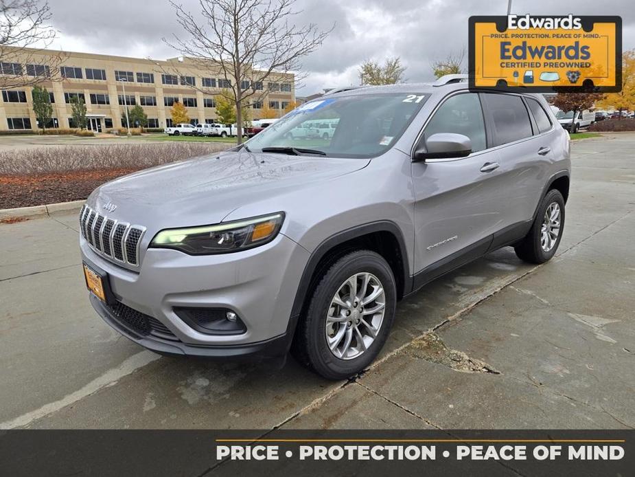 used 2021 Jeep Cherokee car, priced at $25,963