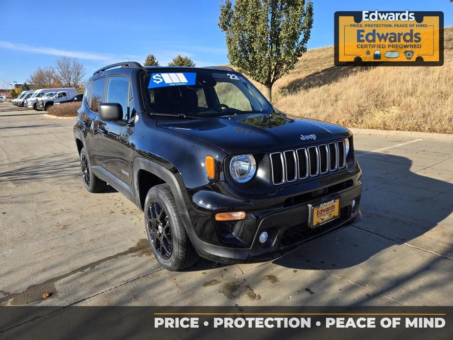 used 2022 Jeep Renegade car, priced at $21,374