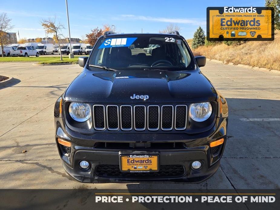 used 2022 Jeep Renegade car, priced at $21,374