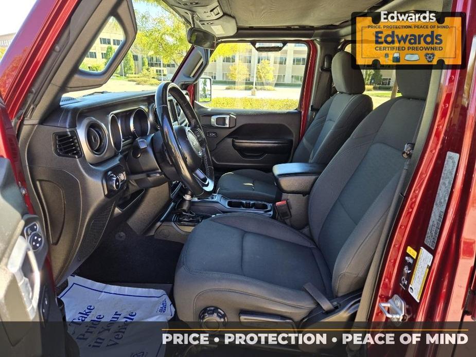 used 2021 Jeep Wrangler Unlimited car, priced at $32,602