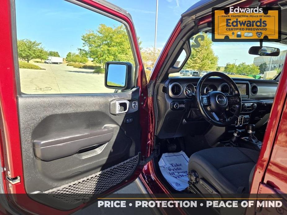 used 2021 Jeep Wrangler Unlimited car, priced at $32,602