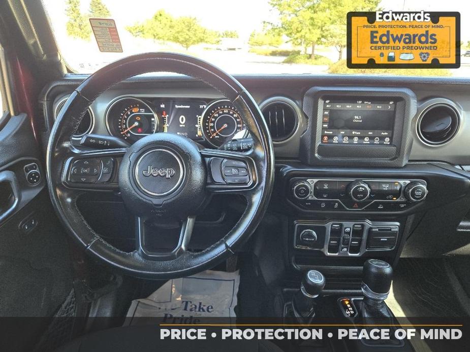 used 2021 Jeep Wrangler Unlimited car, priced at $32,602