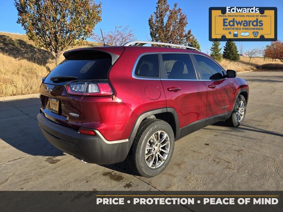 used 2021 Jeep Cherokee car, priced at $24,723