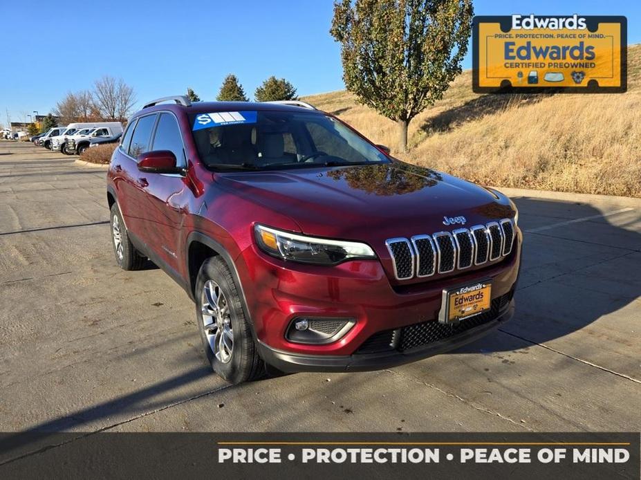 used 2021 Jeep Cherokee car, priced at $24,723