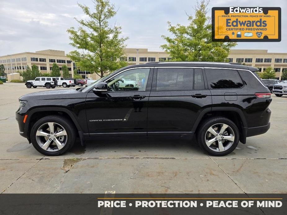 used 2021 Jeep Grand Cherokee L car, priced at $34,997