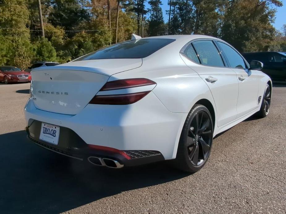 new 2023 Genesis G70 car, priced at $45,825