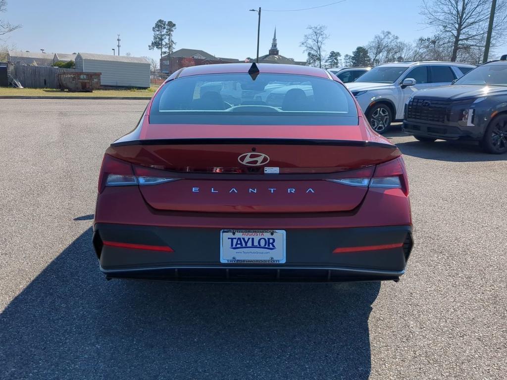 new 2025 Hyundai Elantra car, priced at $25,520