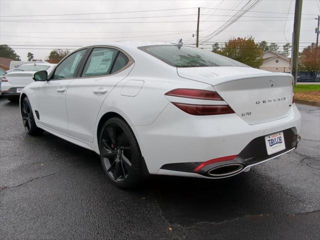 new 2023 Genesis G70 car, priced at $44,988