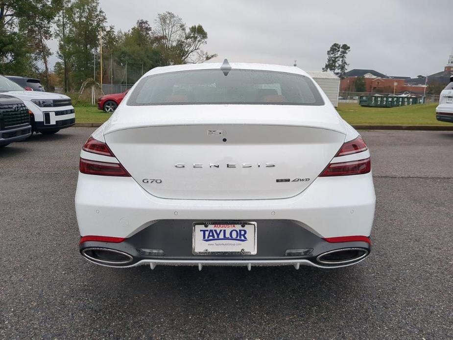 new 2025 Genesis G70 car, priced at $59,275