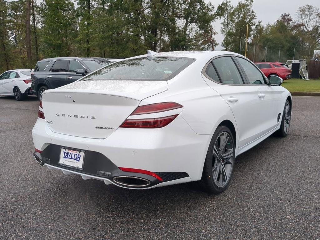 new 2025 Genesis G70 car, priced at $59,275