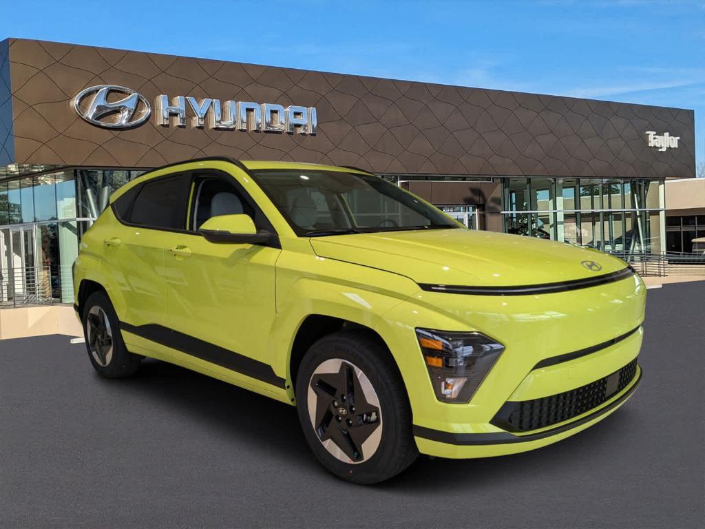 new 2025 Hyundai Kona EV car, priced at $30,488