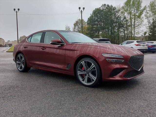 new 2024 Genesis G70 car, priced at $47,715