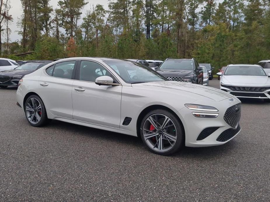 new 2025 Genesis G70 car, priced at $56,655