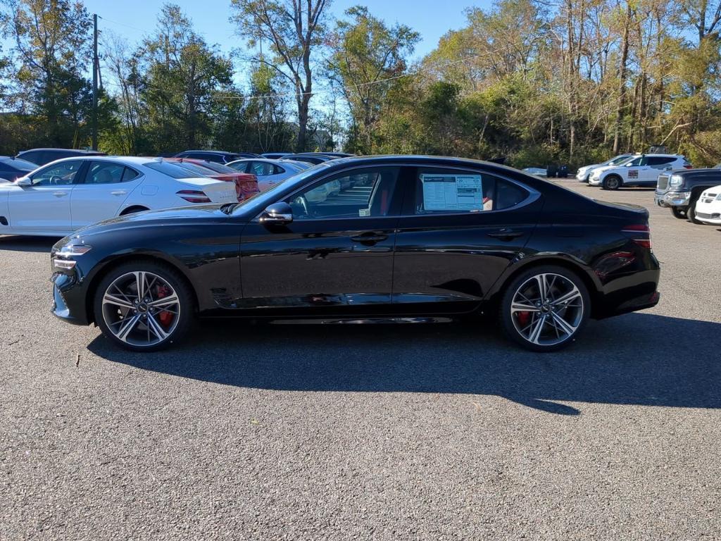 new 2025 Genesis G70 car, priced at $57,175