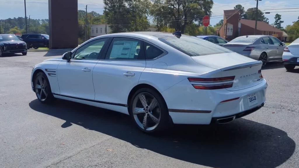 used 2024 Genesis G80 car, priced at $59,888