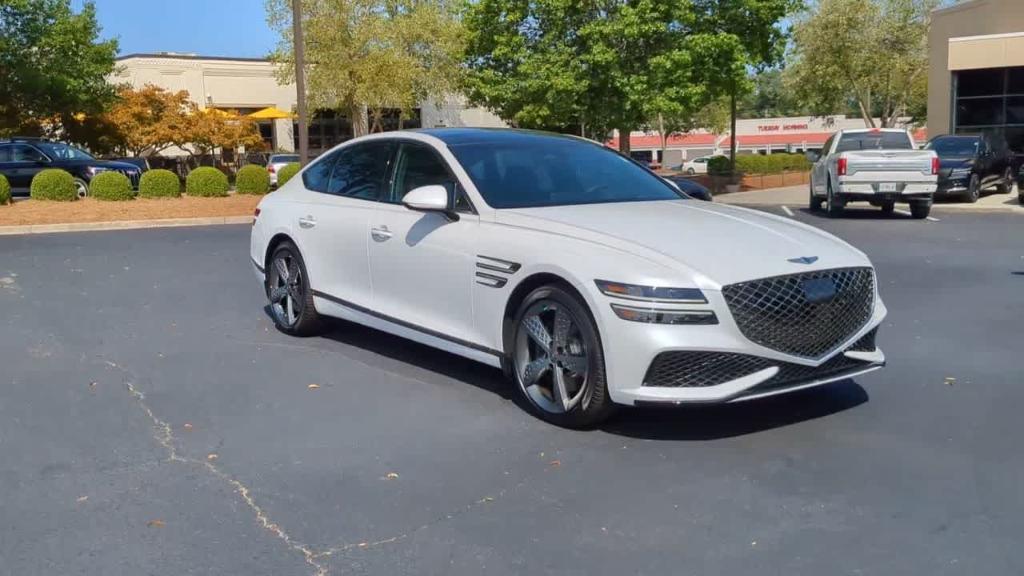 used 2024 Genesis G80 car, priced at $59,888