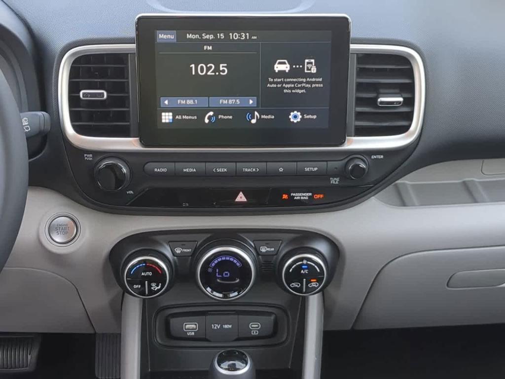 new 2025 Hyundai Venue car, priced at $23,738