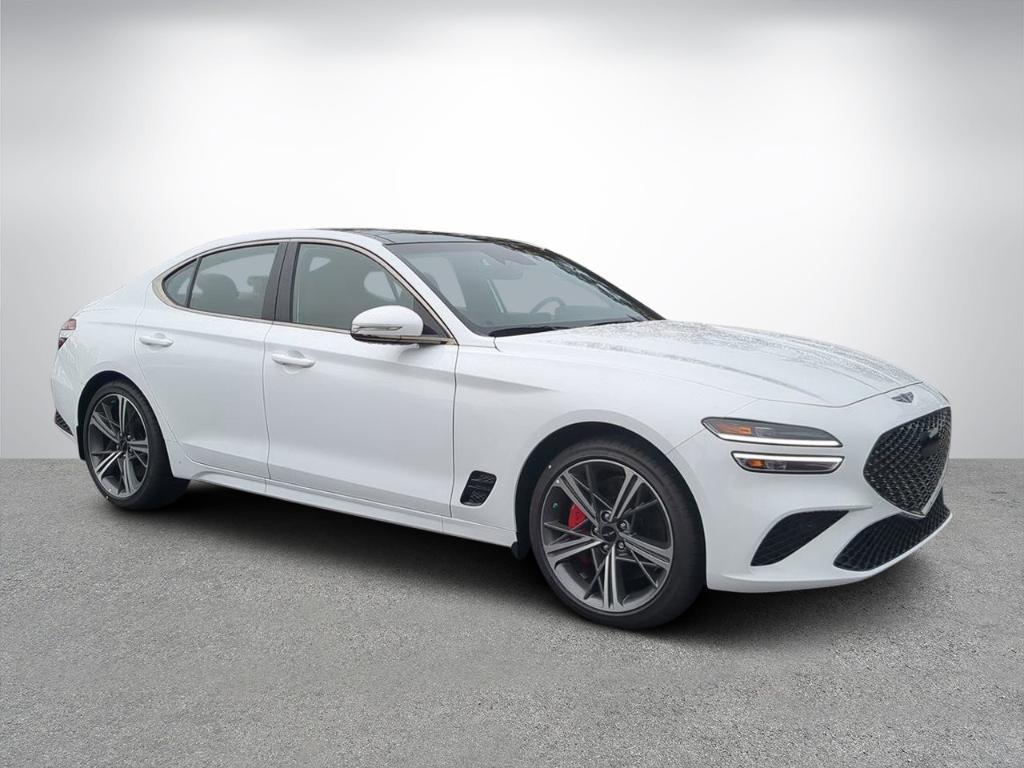 new 2025 Genesis G70 car, priced at $47,895