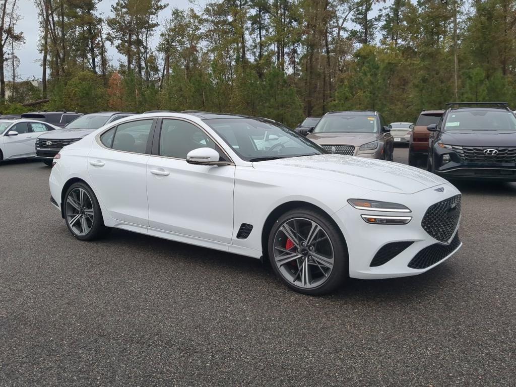 new 2025 Genesis G70 car, priced at $47,895