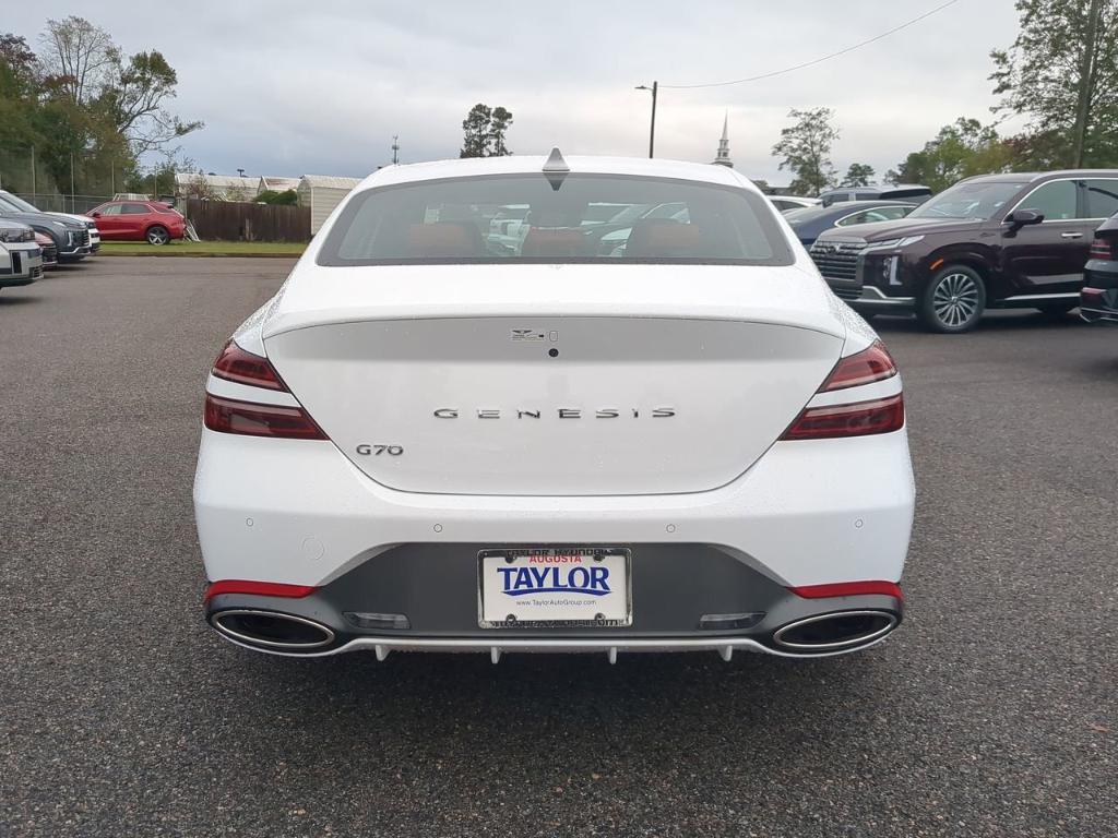 new 2025 Genesis G70 car, priced at $47,895