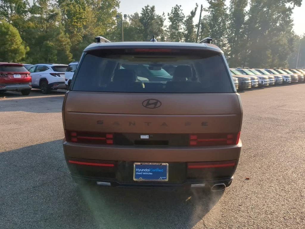 used 2025 Hyundai Santa Fe car, priced at $44,399