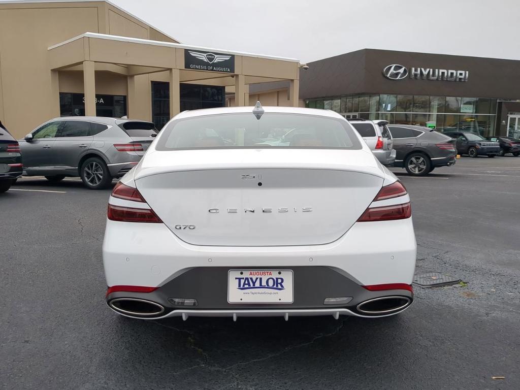 new 2025 Genesis G70 car, priced at $47,960