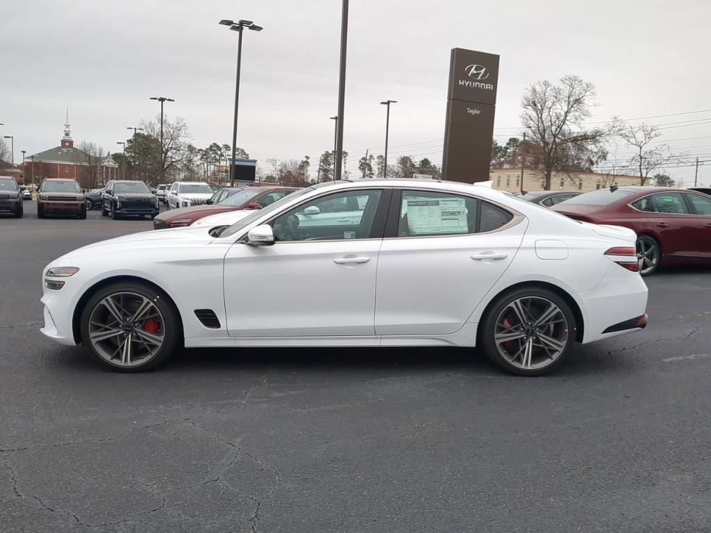 new 2025 Genesis G70 car, priced at $47,960