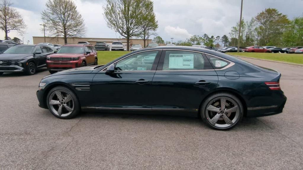 new 2025 Genesis G80 car, priced at $79,485