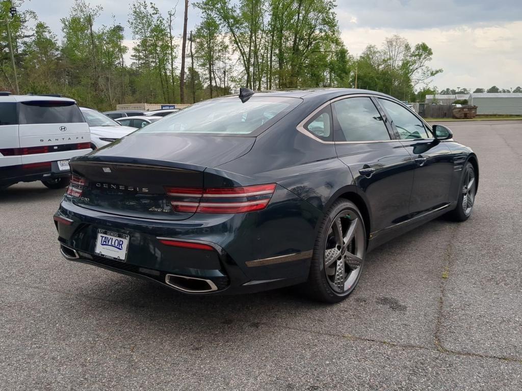 new 2025 Genesis G80 car, priced at $79,485