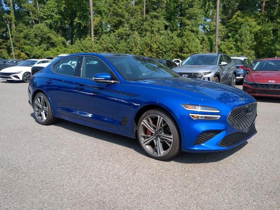 new 2025 Genesis G70 car, priced at $57,175