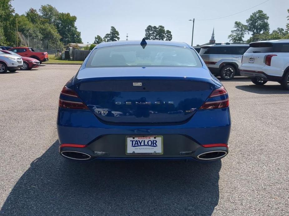 new 2025 Genesis G70 car, priced at $57,175