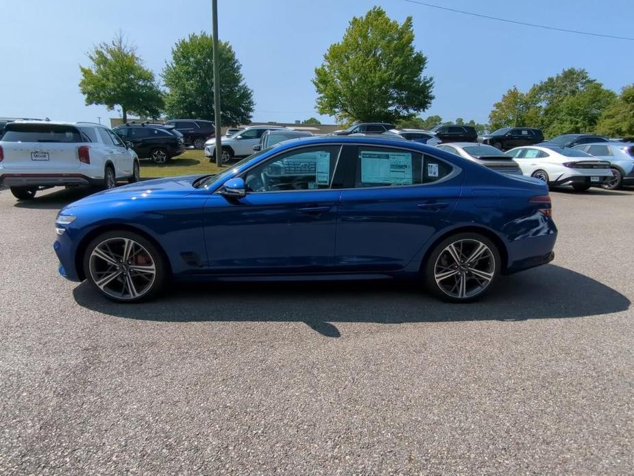 new 2025 Genesis G70 car, priced at $57,175