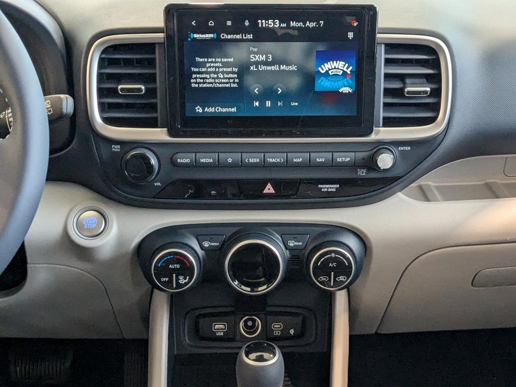 new 2025 Hyundai Venue car, priced at $25,420