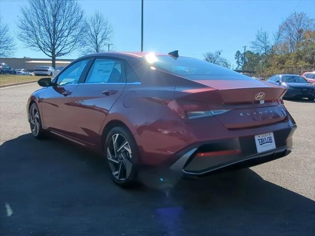 new 2024 Hyundai Elantra car, priced at $27,005