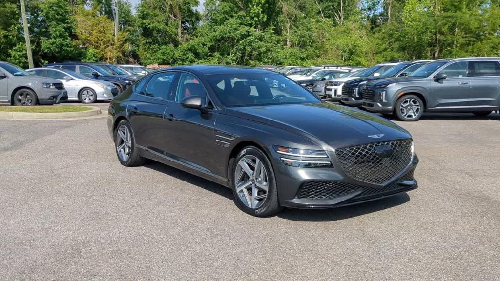 used 2024 Genesis G80 car, priced at $59,888