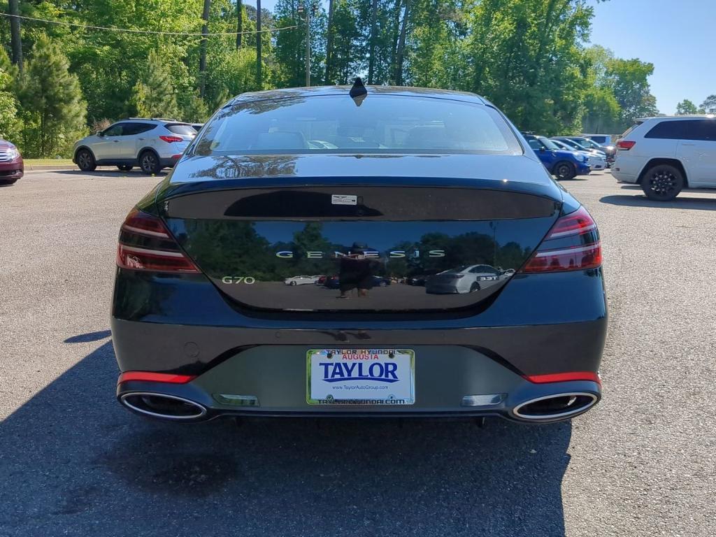 new 2024 Genesis G70 car, priced at $50,988