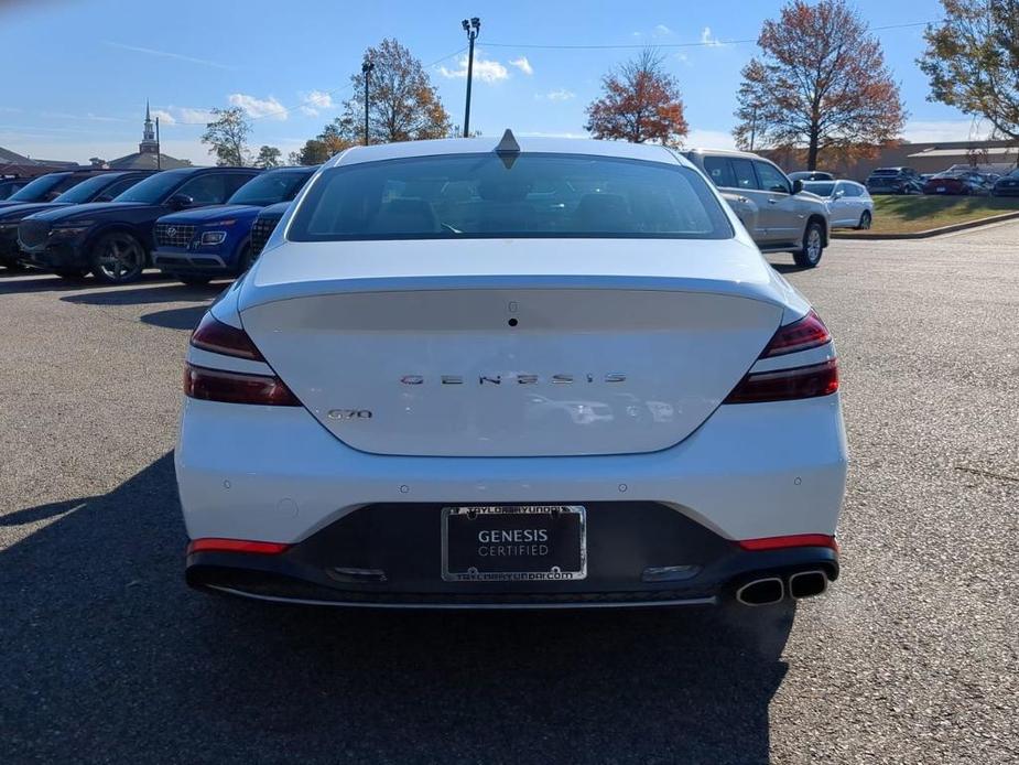 used 2023 Genesis G70 car, priced at $37,988