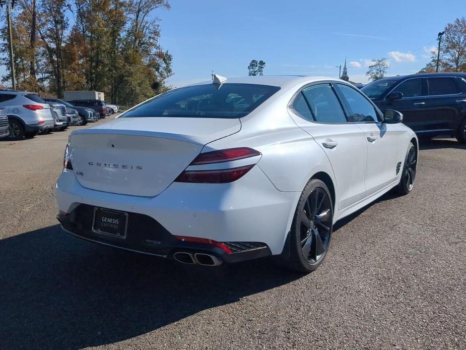 used 2023 Genesis G70 car, priced at $37,988