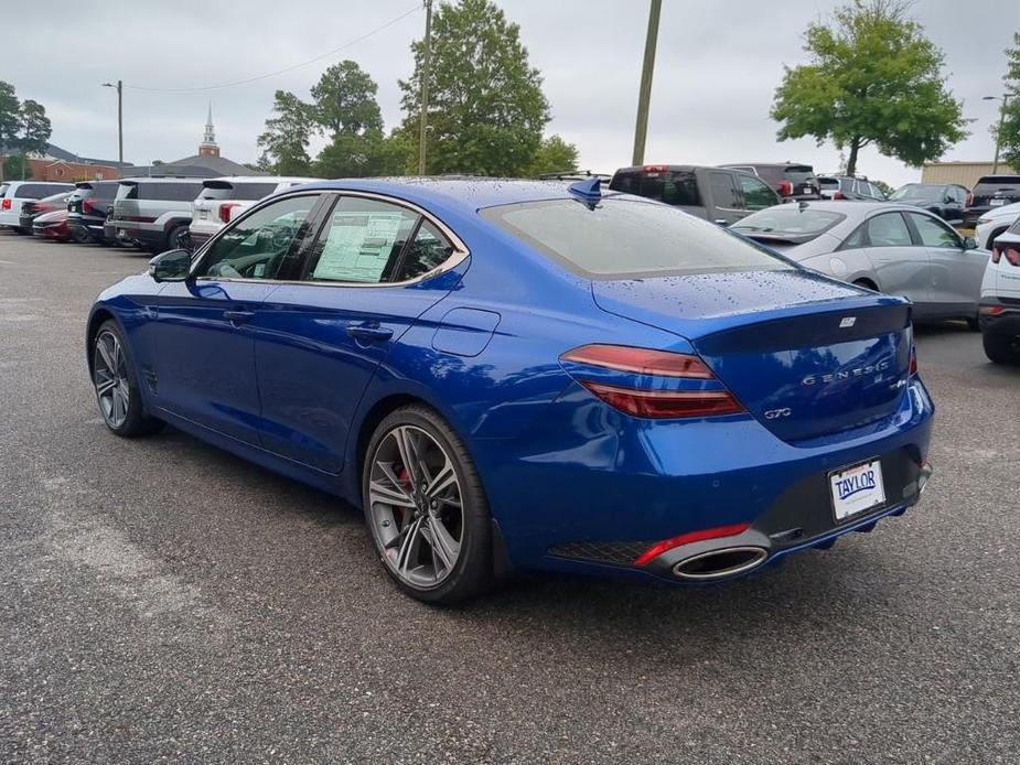 new 2025 Genesis G70 car, priced at $59,280