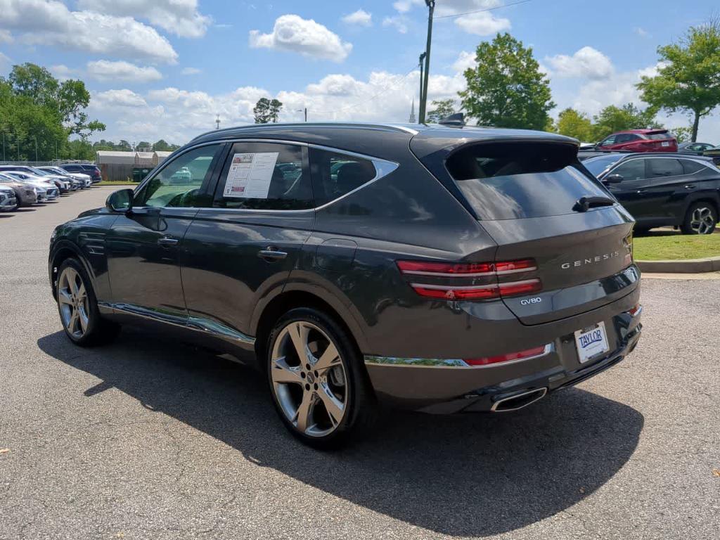 used 2024 Genesis GV80 car, priced at $61,990