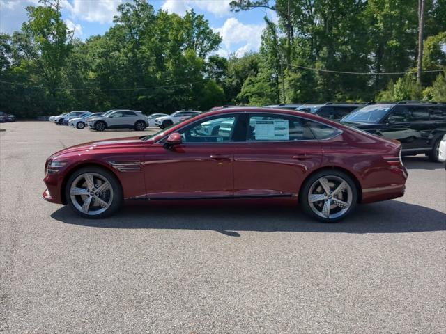 new 2024 Genesis G80 car, priced at $75,440