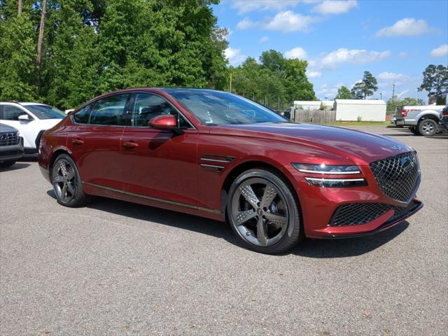 new 2024 Genesis G80 car, priced at $75,440