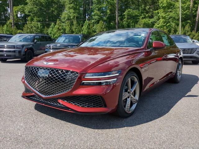 new 2024 Genesis G80 car, priced at $75,440