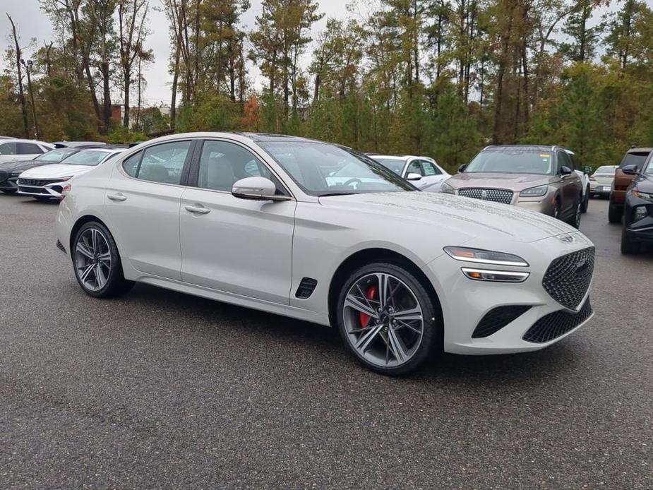 new 2025 Genesis G70 car, priced at $50,150