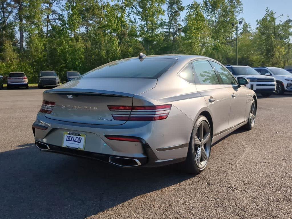 new 2025 Genesis G80 car, priced at $79,485