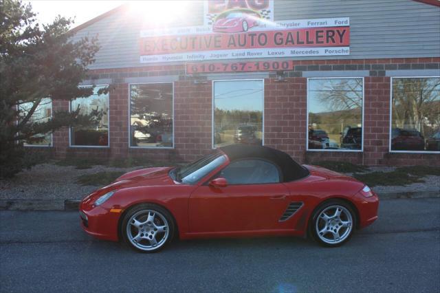 used 2005 Porsche Boxster car, priced at $14,900