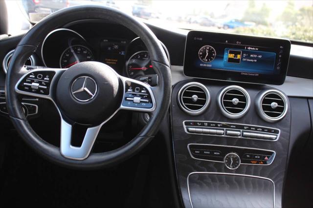used 2019 Mercedes-Benz C-Class car, priced at $21,900