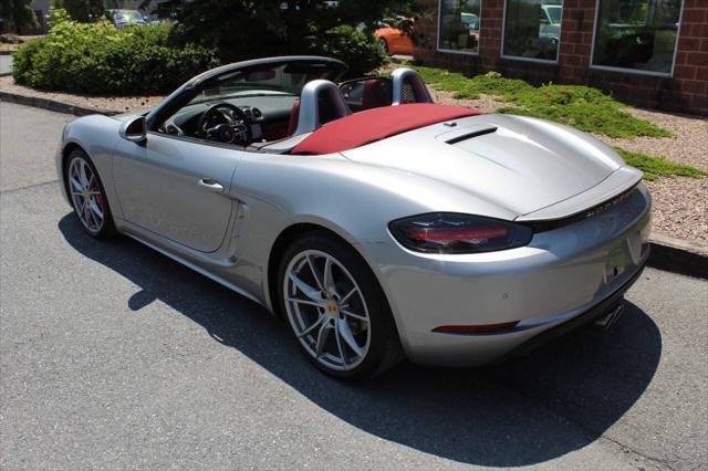 used 2022 Porsche 718 Boxster car, priced at $56,900